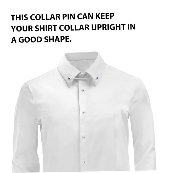 Pin Kerah Kemeja Lapel Pin Jepit Kerah Pin Kerah Kemejan Pin Kerah Berlian
