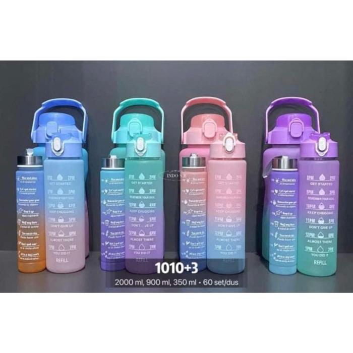 BOTOL MINUM VIRAL BOTOL BERANAK 3IN1 BOTOL DOFF FREE SEDOTAN TERMURAH