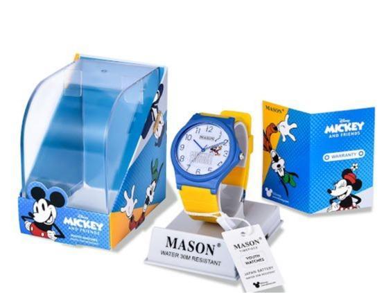 Jam Tangan MASON x DISNEY Type MAG 1304-MV d42mm jam tangan mickey mouse ori Elegan Watches Aksesori