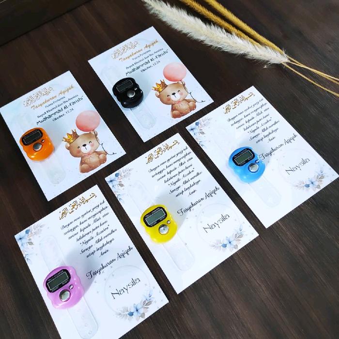 Souvenir dzikir digital cantik/ Souvenir Batam/ Souvenir tasyakuran dan lainnya