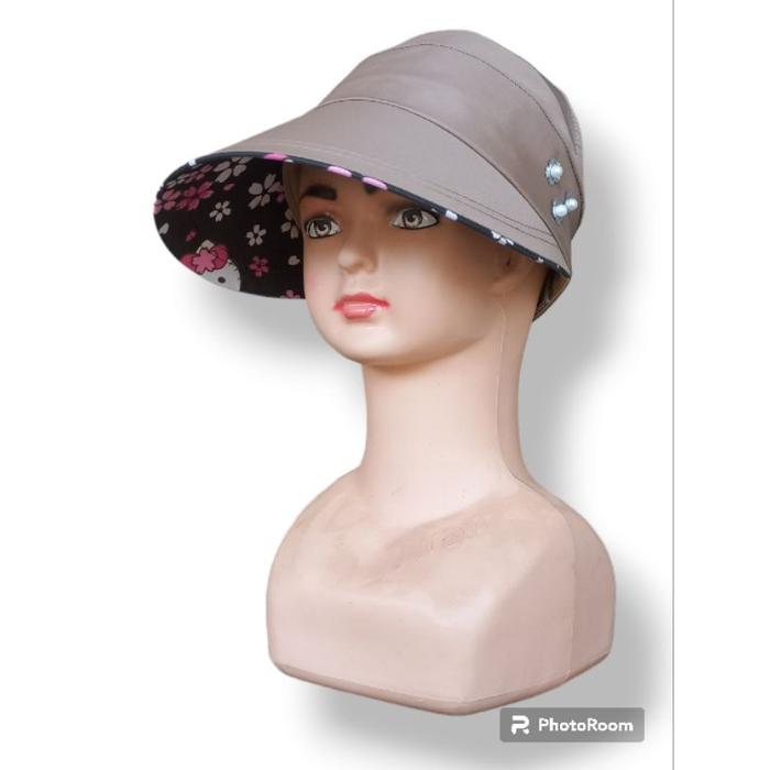 Topi Pantai Anak Tk-Sd Untuk Olahraga Senam/Golf