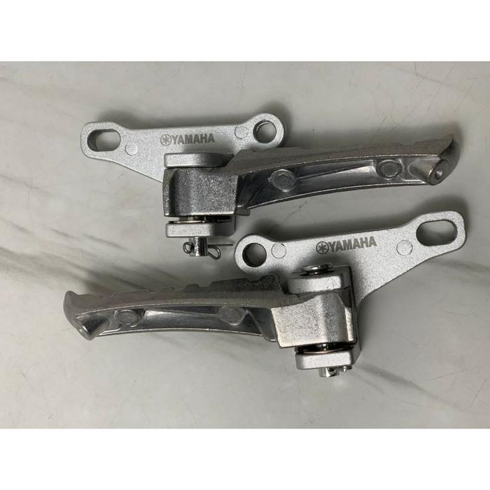 Terlaris Step Belakang / Foot step pijakan kaki belakang V2 Lipat Click full aluminium CNC model jag