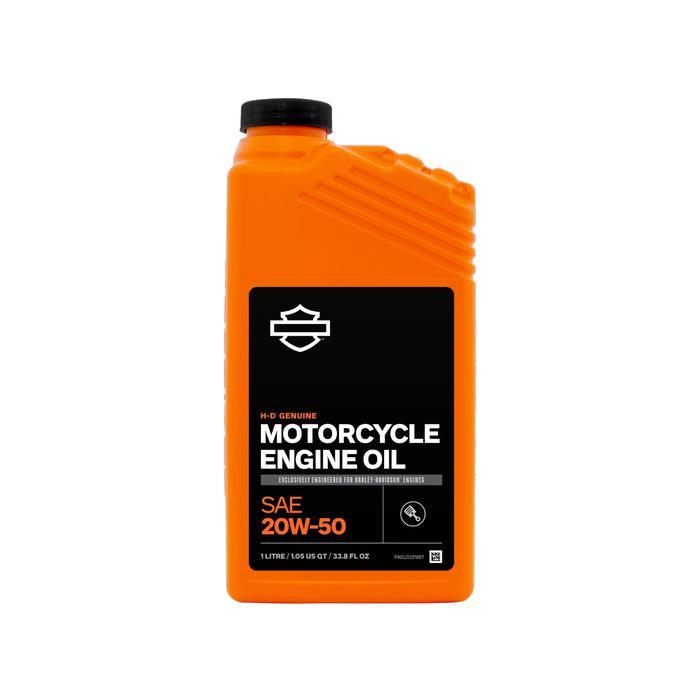 HARLEY DAVIDSON HD 360 SAE 20W50 MINERAL OIL 1 QUART 0.94 L # HD20W50