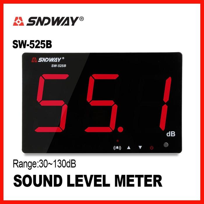 SNDWAY Sound Level Meter Audio Level Meter Sound Meter Decibelimetro