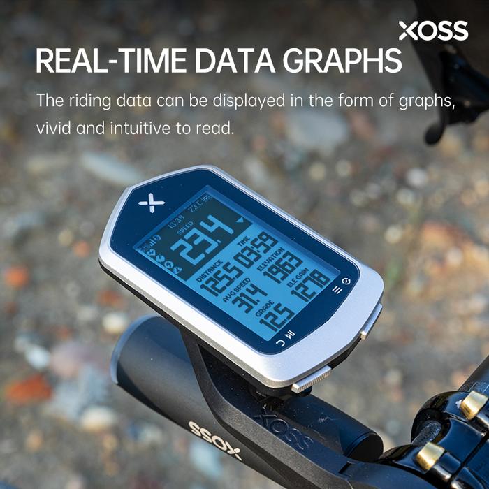 XOSS New NAV Plus Bike Computer GPS With Bicycle Riding Cycling Map
