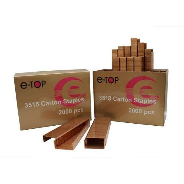 Harga Pabrik! Etop Staples Carton/ Karton/Kardus 3515