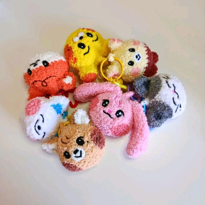 KEY CHAN DOLL NCT DREAM - Boneka Kunci Lucu dengan Wajah Menggemaskan untuk Dekorasi Tas dan Kunci