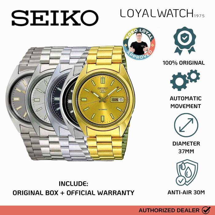 Jam Tangan Seiko 5 Snxs7 Pria Snxs73K1 Snxs75K1 Snxs77K1 Snxs79K1 Snxs80K1 Original Garansi Resmi