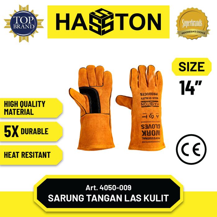 Hasston Sarung Tangan Kulit / Safety Gloves (4050)