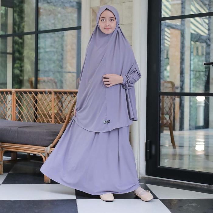 LUTHFIA KIDS GAMIS ANAK PEREMPUAN SHAHIA SET Muslim Syari