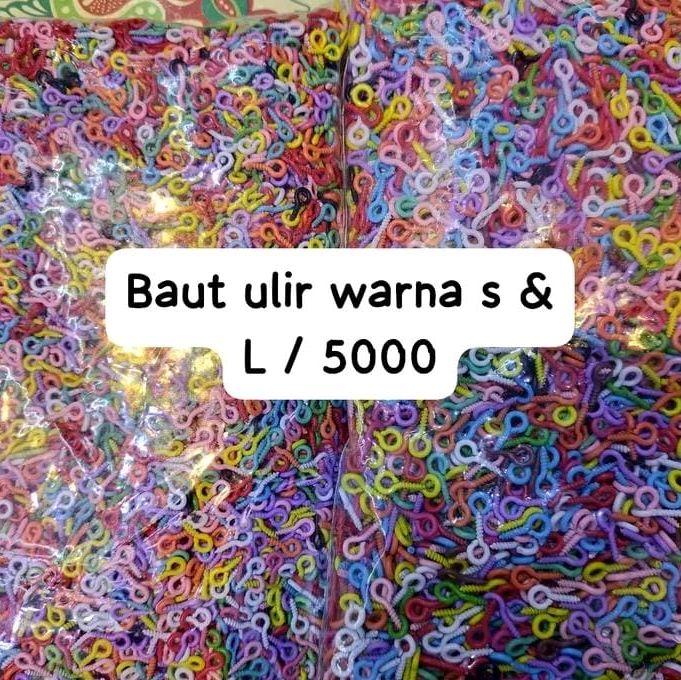 (5000PCS) BAUT ULIR CLAY /PAK