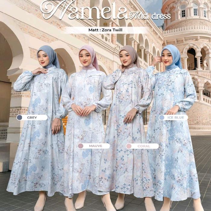 NAMELA MIDI BY GHINA FASHION // DRESS BY GHINA