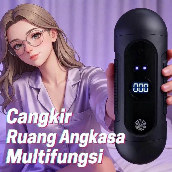 Funira 2 In 1 Alat Pijat Pribadi Pria 12 Modes Dorong V+A Snailcup Leten Free Pelumas