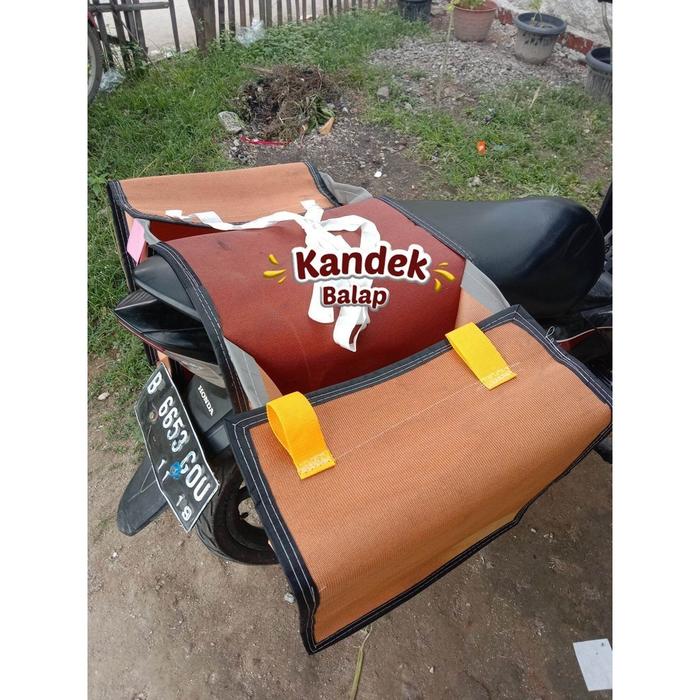 KANDEK - BRONJONG MOTOR TAS KURIR OBROK BAHAN LINER