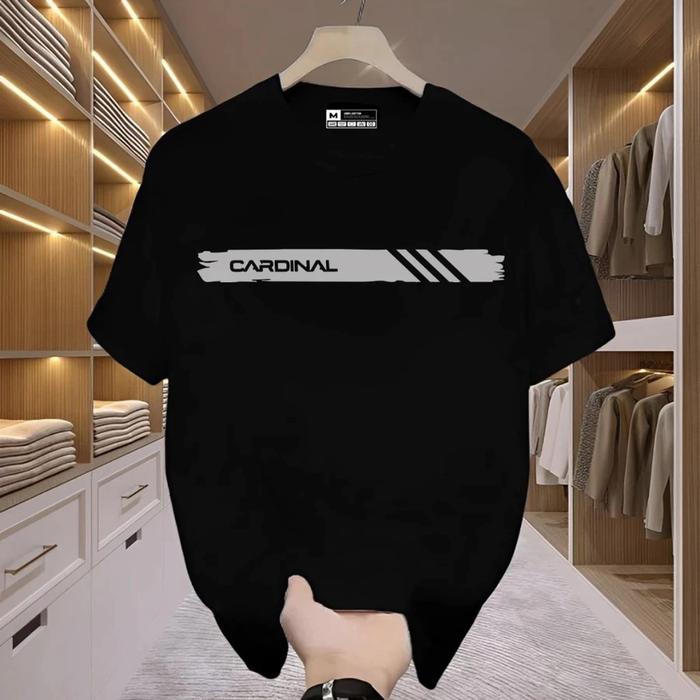 [COD]cod! kaos distro CARDINAL | T-Shirt Oblong | Kaos Lengan Pendek | Baju Pria Wanita cotton combe