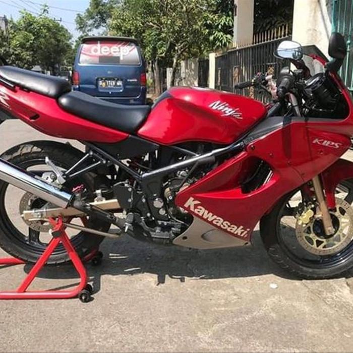 striping stiker ninja rr old merah maron 2009 Kawasak OSEAN