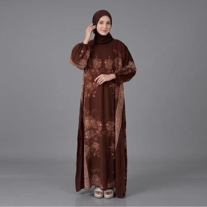 Gamis Gaun Abaya Terbaru Kekinian Murah Lebaran Melisa By Leamore Butik