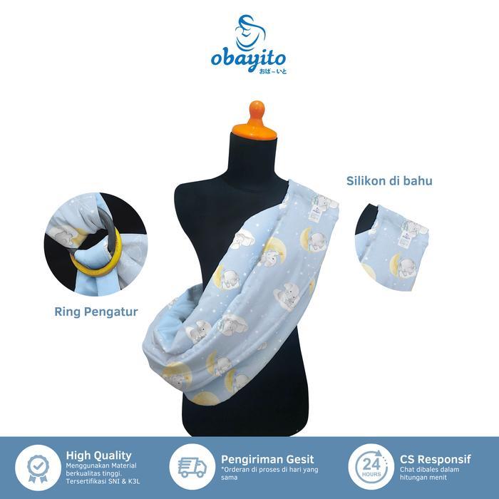 TERLARIS OBAYITO GENDONGAN SLING BAYI - GENDONGAN BAYI SAMPING