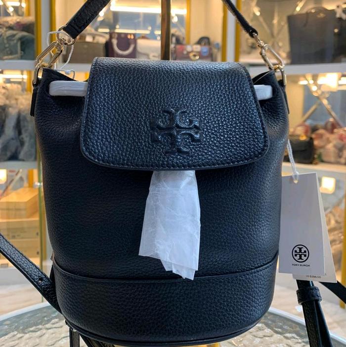 TB Thea Mini Bucket Backpack Black
