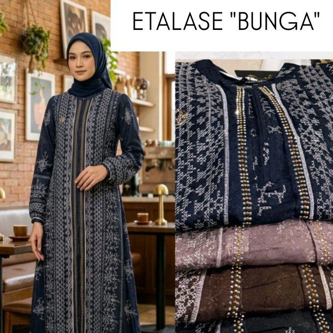 Dress Abiyan Najwa Salvina YS Original LFY Live  KAMIS 14 MEI SORE Fashion Muslim Devitafashion Gami