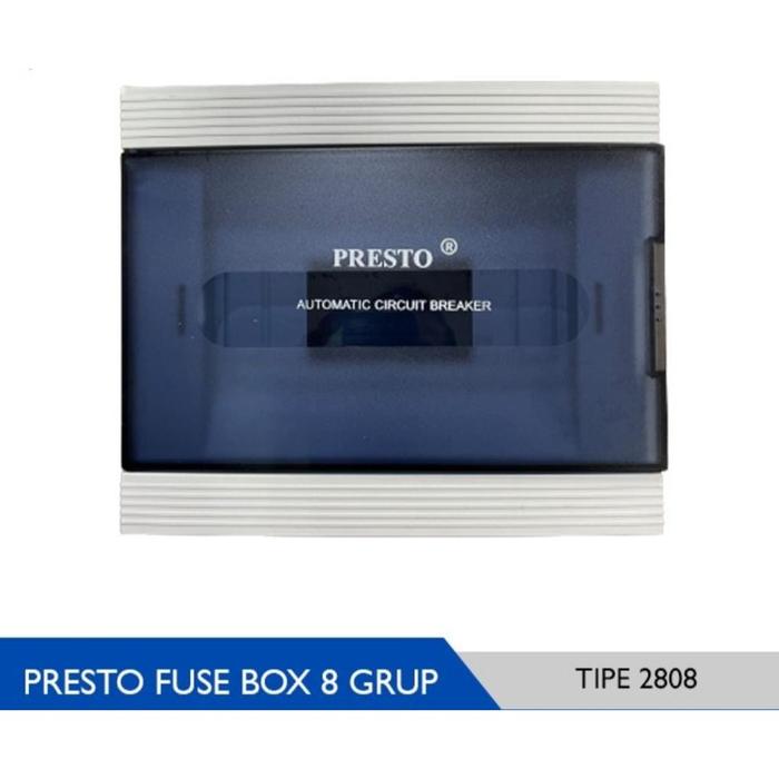BOX MCB PRESTO 8 GROUP INBOW 2808