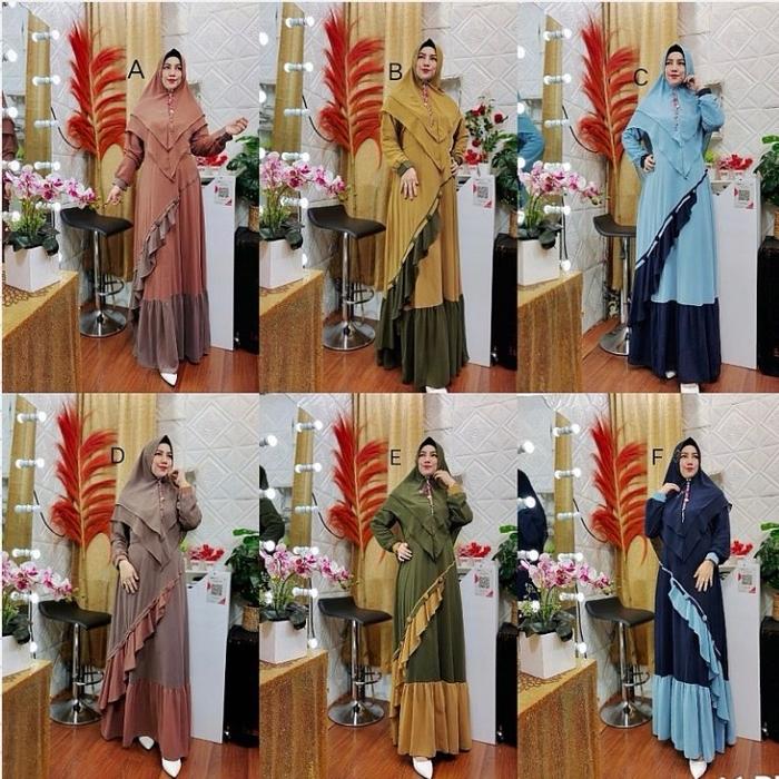 Zainab Set Syari Series By Refa