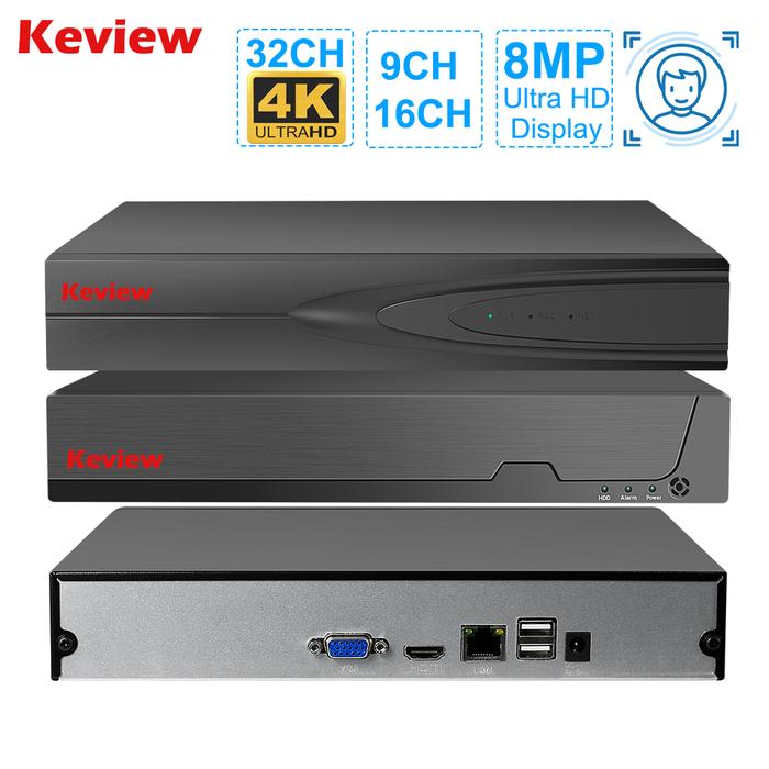 H.265+ NVR 8CH 16CH 32CH DVR CCTV NVR 4K 8MP 5MP 4MP 3MP 2MP IP