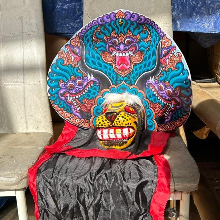MAINAN TRADISIONAL BARONGAN KAYU / CAPLOKAN KAYU BERKUALITAS