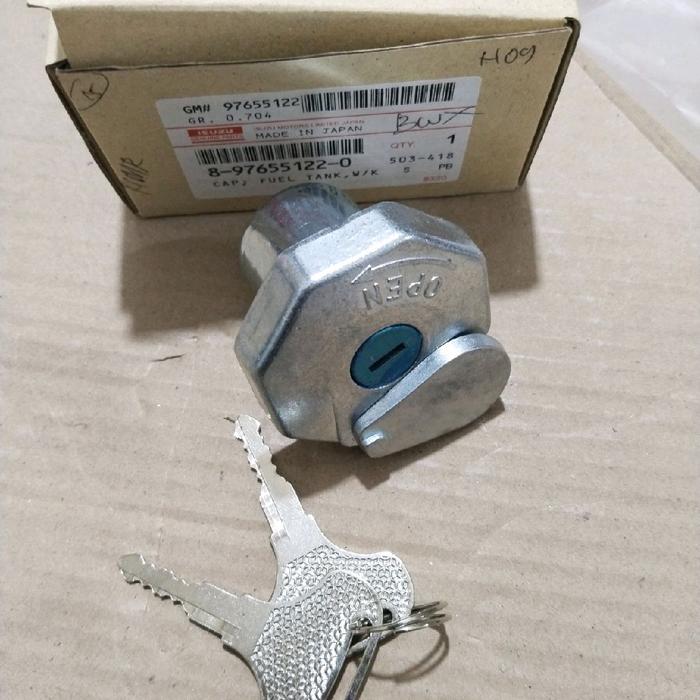 TUTUP TANGKI SOLAR GAS TANK CUP ISUZU ELF NMR 71 81 NLR 55 original
