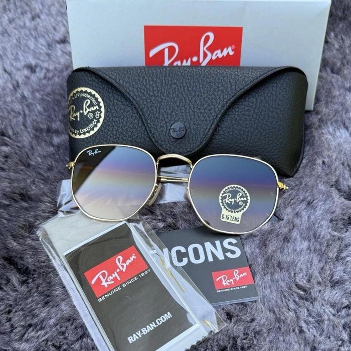 Kacamata Rayban hexagonal rb3548 gradient
