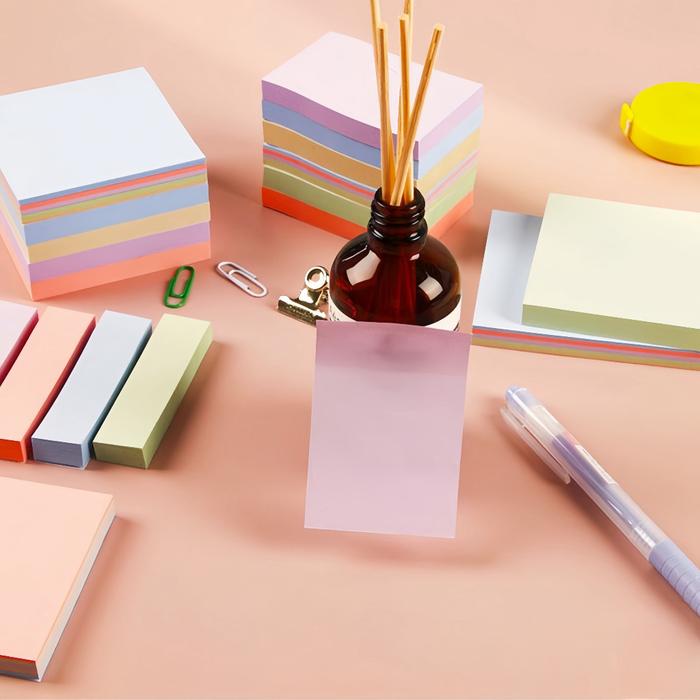 100pcs STICKY NOTE POLOS / STICKY NOTES PENANDA HALAMAN / STICK NOTE / KERTAS MEMO