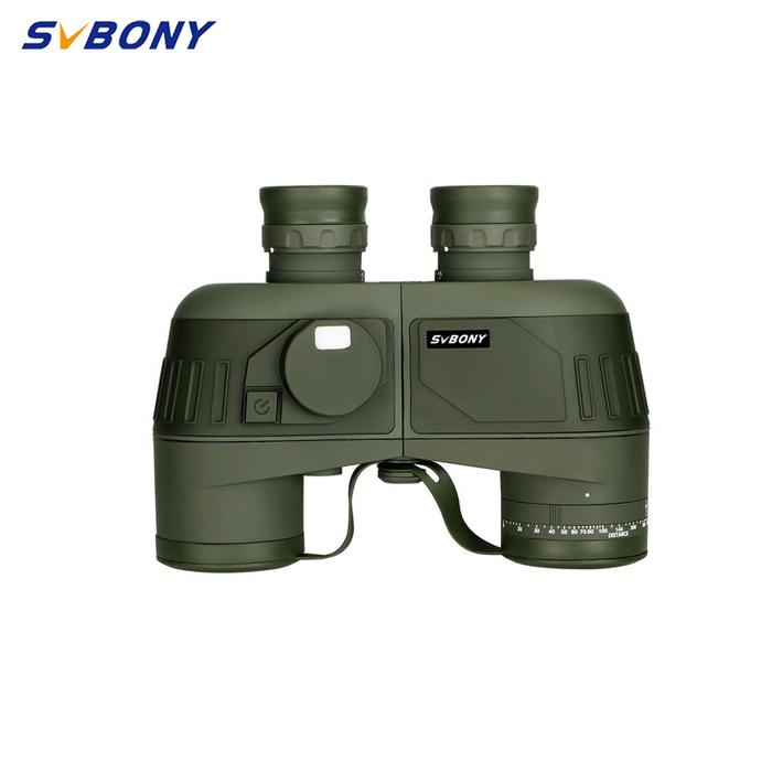 SVBONY SV27 Military Binoculars 7x50 w/Internal Rangefinder&Compass