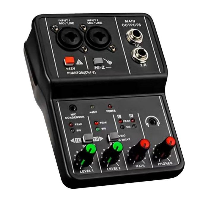 Sound Card Audio Mixer Computer Recording Main Live USB