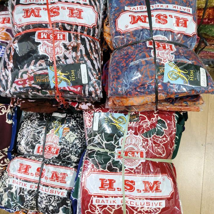 HSM Daster Klok Rempel Standar Batik Exclusive dengan Desain Unik dan Warna Cerah