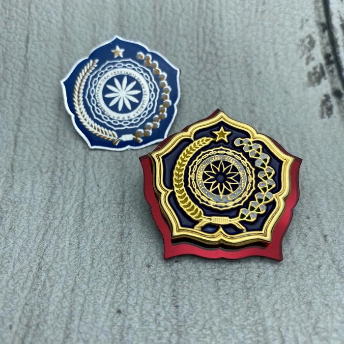 Pin PKK Tebal HIGH QUALITY Cor Full Logam Kuningan Halus Bross PKK Tebal PREMIUM