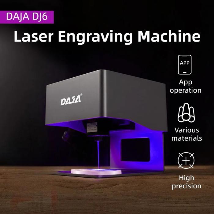 DJ6 Mini DIY Laser Engraving And Cutting Machine Laser Engraver 3W