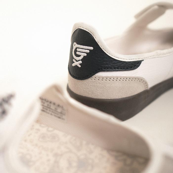 Crsl X Gozeal Folyde Shoes White I Sepatu Mary Jane Casual Wanita | Flat Shoes Sporty I Sepatu Cewek