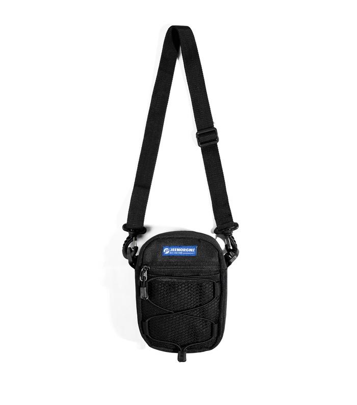 JEEN ORIGINAL - Moutley Slingbag Black & Grey Shoulder Bag | Tas Unisex Pria Wanita
