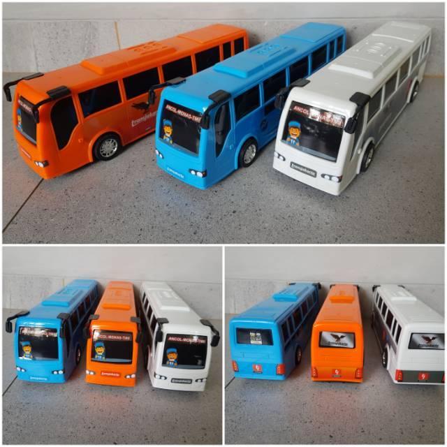 ready stok Mainan Mobil Busway Transjakarta - Mainan Mobil Bus