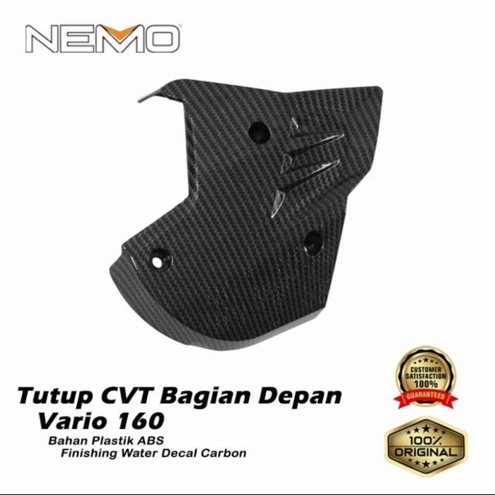 COVER CVT VARIO 160 CARBON TUTUP CVT VARIO 160 CARBON NEMO