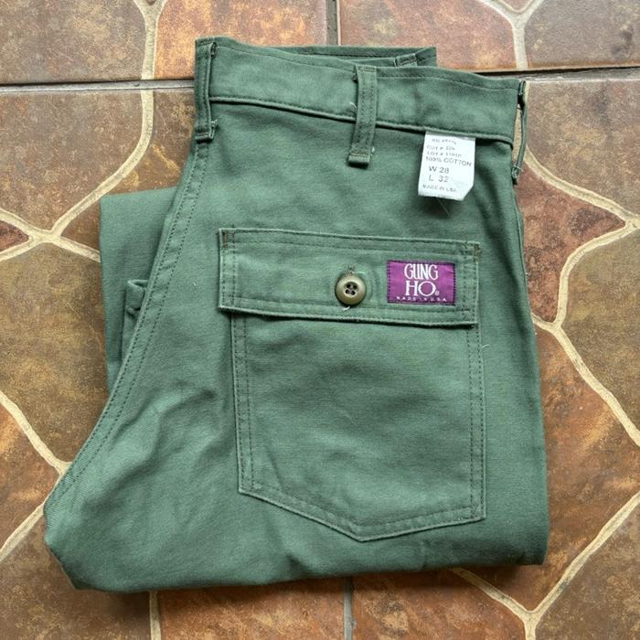 Gungho Fatigue Pants Army Green