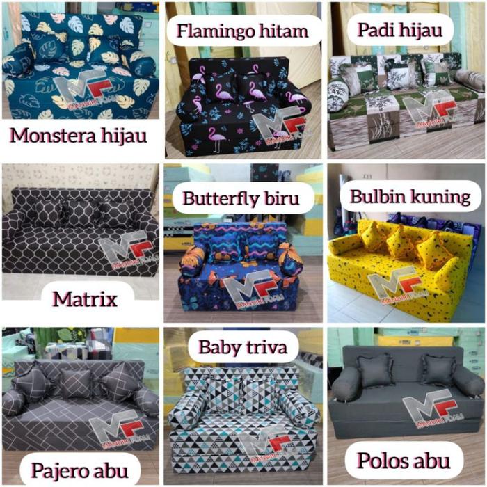 Sarung Sofabed Inoac Cover Sofabed Ukuran 200x100 dan 200x90