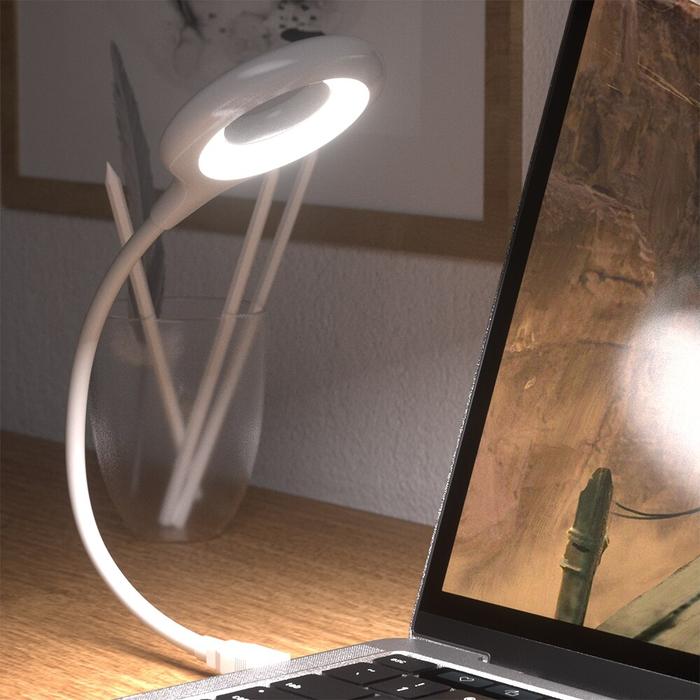 USB Direct Plug Portable Lamp Dormitory Bedside Lamp Eye Protection