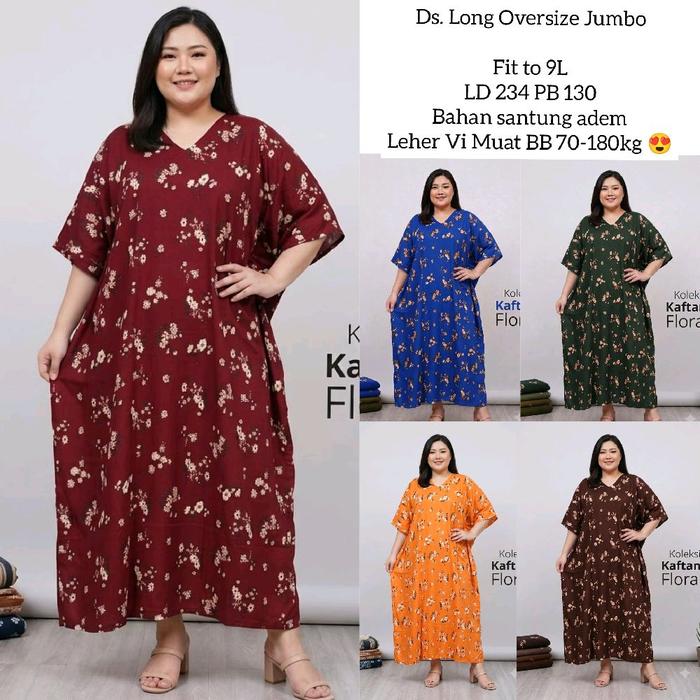 DS.LONG OVERSIZE JUMBO LD 234 BB180KG/ daster longdress/kaftan