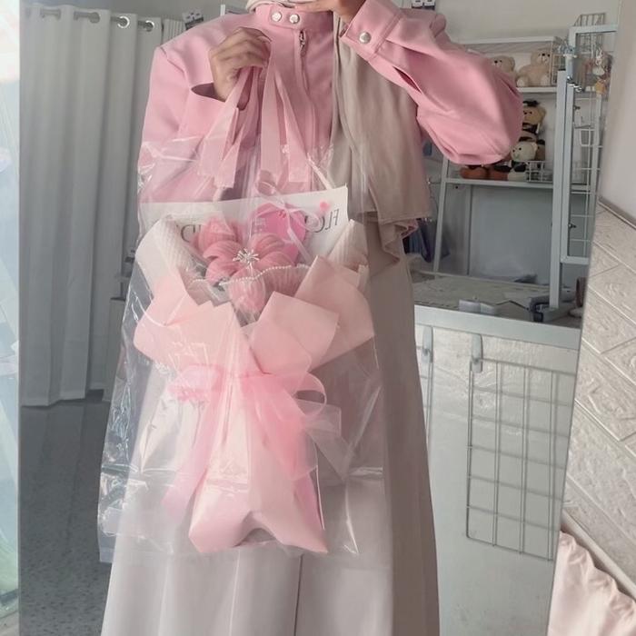 Tas Plastik Buket Bening Tebal | Plastik Bening Tebal | Tas Buket Bunga