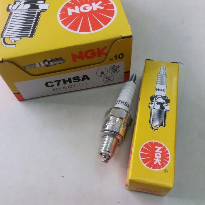 BUSI C7HS NGK PUTIH PENDEK (PER 10PC)