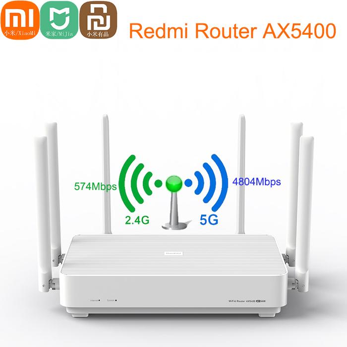 NWE Xiaomi Mijia Redmi AX5400 Wifi Router Mesh System WiFi6 Rro