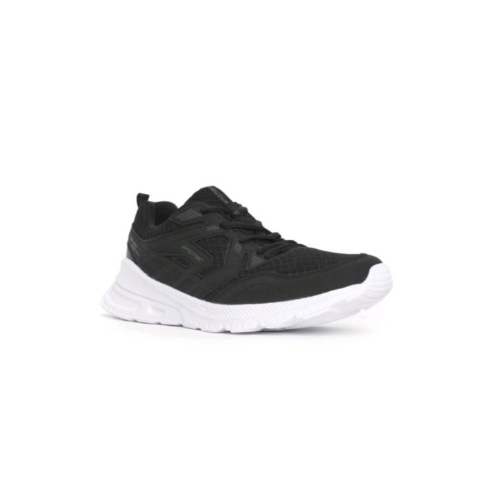 U♫3N SEPATU RUNNING SPOTEC VALCO | SEPATU SEKOLAH | SEPATU LARI | BLK WHT Z☎3G