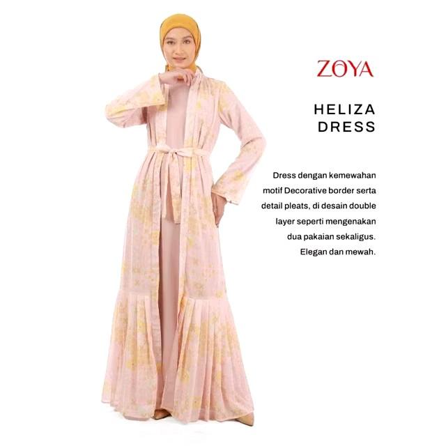 Heliza Dress | Dress Zoya | Gamis Zoya