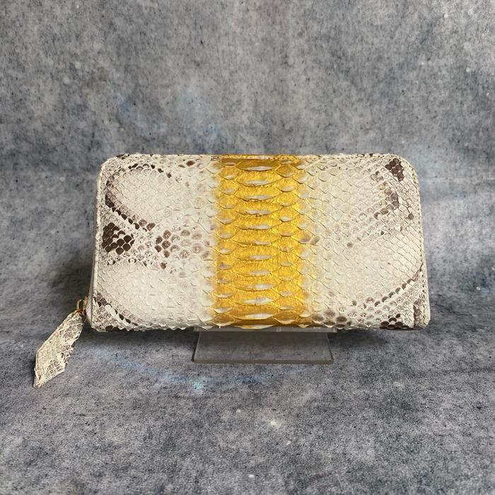 AA LEATHER Dompet panjang full kulit ular